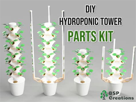 DIY Hydroponic Tower Parts Kit - Etsy