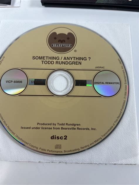 Todd Rundgren Something Anything Mini LP Japan CD EBay