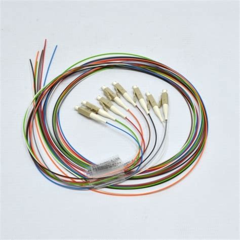 Set Of Colored Pigtails Lc Upc M Om Easy Strip Fibers Bl