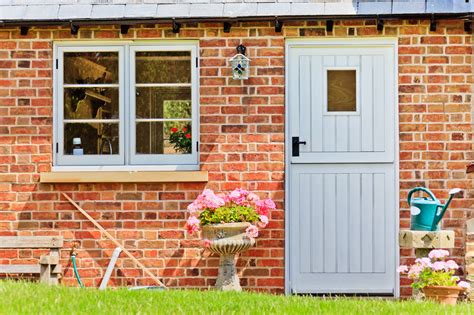 Cottage Door And Window Free Stock Photo Public Domain Pictures