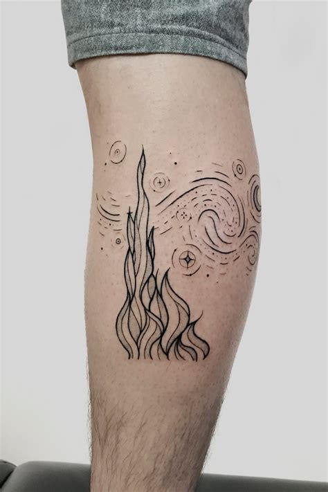 27 Astonishing Night Sky Tattoo Simple Ideas In 2021