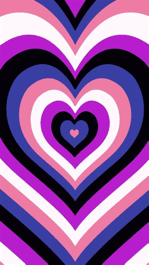 Genderfluid Heart Wallpaper