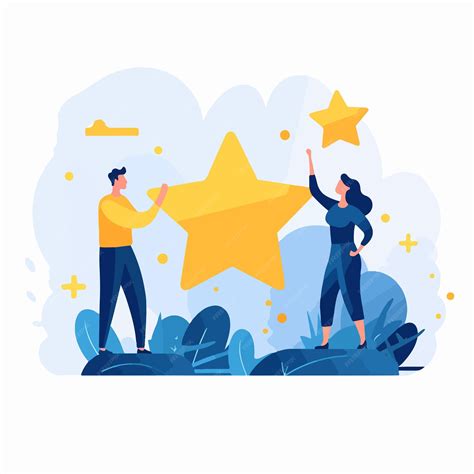 User Experience Feedback Flat Vector Illustration | Premium AI