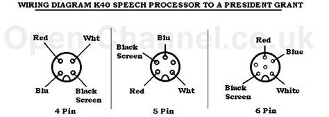 Cb Radio Microphone Wiring Commercial Radio Microphone Wirin