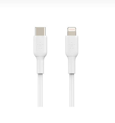 C Ble Belkin Usb C Vers Lightning M Blanc Infinytech Reunion