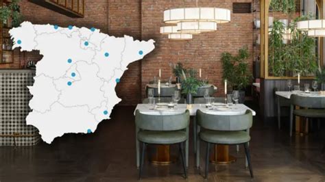 El mapa de los restaurantes favoritos de cada comunidad autónoma según