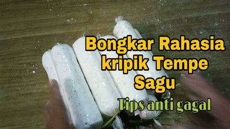 Proses Pembuatan Keripik Tempe Sagu Keripiktempesagu YouTube