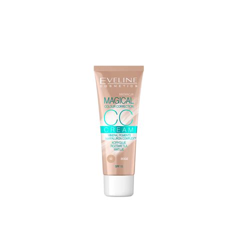 Buy Eveline Cosmetics Magical Colour Correction CC Cream SPF15 53 Beige ...