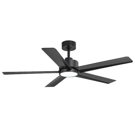 Reviews For Breezary Silvester 52 In Indoor Black Ceiling Fan With