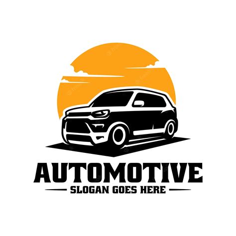 Premium Vector | Mini car illustration logo vector