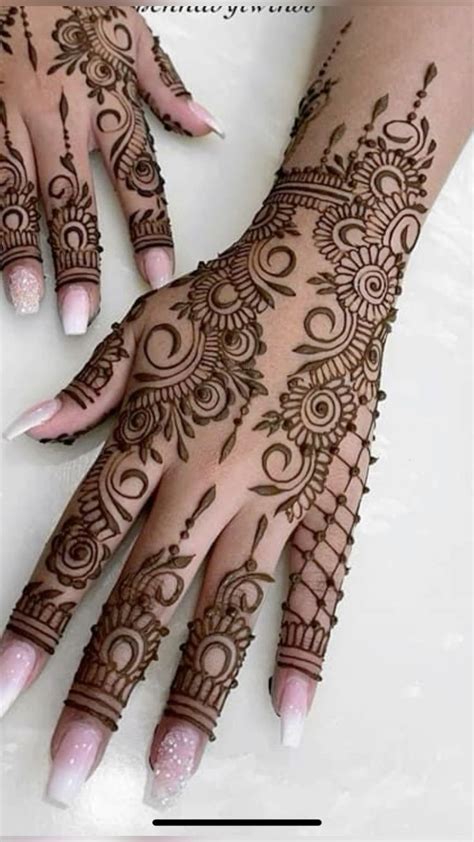 Henna Design For Beginners Henna Tattoo Designs Hand Henna Designs