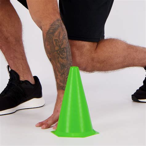 Cone De Agilidade Muvin 24cm Verde Futfanatics