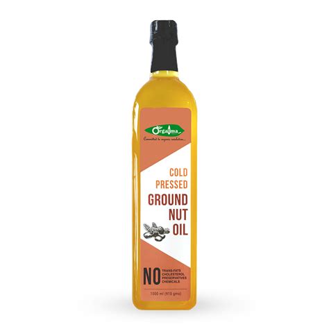 Cold Pressed Groundnut Oil Premium Orgatma