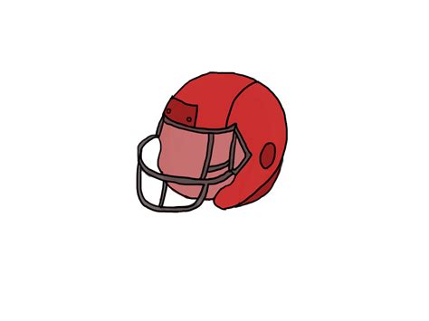 How to Draw a Football Helmet - wikiHow