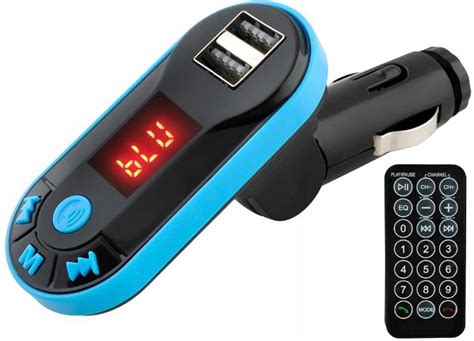 Akcesoria car audio video Transmiter Bluetooth Fm 2xUSB Ładowarka MP3