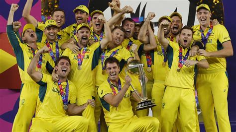 India Vs Australia Highlights World Cup Final Aus Clinches Sixth