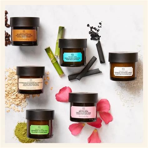 Face Masks Body Shop Skincare Body Shop At Home The Body Shop