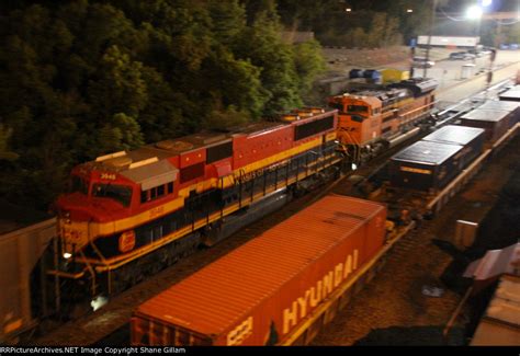 KCS 3948 Dpu On A Empty BNSF Coal Train