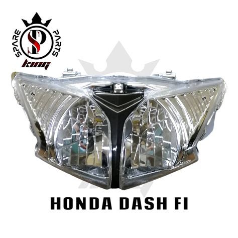 HONDA WAVE DASH FI DASH V2 HEAD LAMP ASSY LAMPU DEPAN HEAD LIGHT