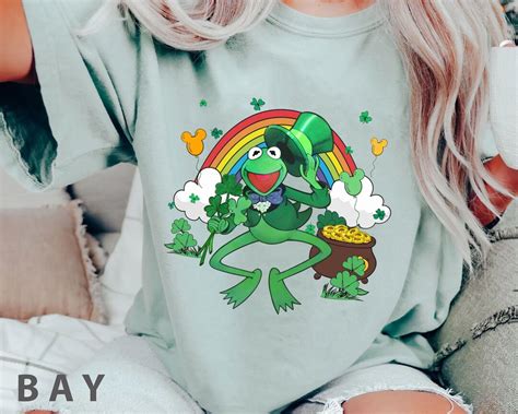 Kermit The Frog St Patrick S Day Comfort Colors Shirt The Muppets