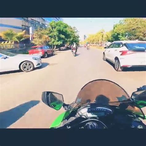 Cute Girl😍reaction On Superbike Zx10r Bike Rider Shorts Viral Trending Youtube