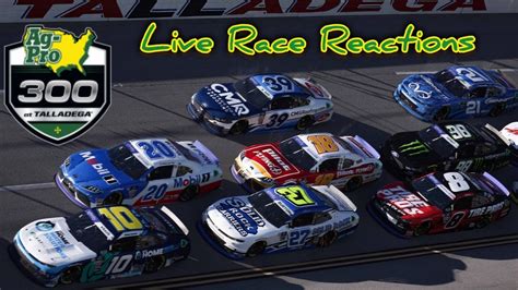 Ag Pro 300 Xfinity Series Talladega Live Race Reactions YouTube