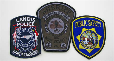 Custom Police Patches Free Setup High Quality And Durable