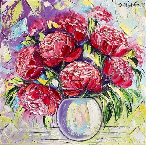 Картина божури | Картина за стена | Картина за спалня Painting, Art ...