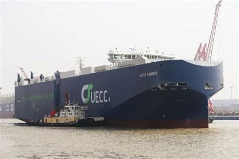 Uecc Welcomes Second Lng Hybrid Pctc In Its Fleet Lng Prime