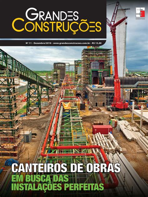 Grandes Construções Ed 11 Dezembro 2010 by Sobratema Publicações