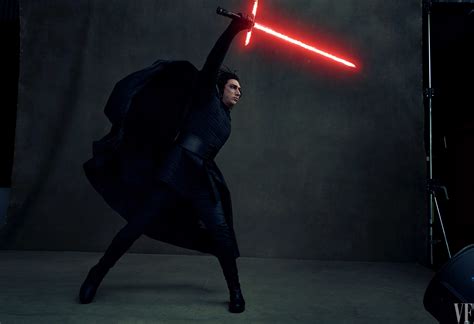 Kylo Ren In Star Wars The Last Jedi 4k Vanity Fair Wallpaperhd Movies