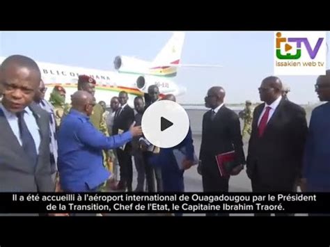 Burkina Faso Le Capitaine Ibrahim Traor Re Oit La Visite Du