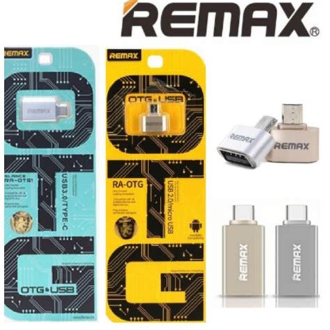 REMAX CONVERTER OTG TYPE C Or MICRO TO USB FLASH DRIVER FOR MOBILE