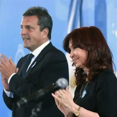 Cristina Kirchner Y Sergio Massa Comparten Un Acto Por Los 15 Años De