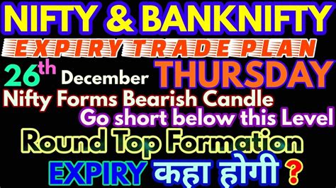 Bank Nifty And Nifty Tomorrow 26th December 2019 Daily Chart Analysis