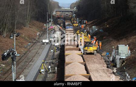 Network Rails Improvement Project On The London To Brighton Railway