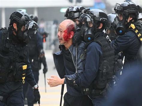 Officers Beaten After Police Disband Hong Kong Democracy Rally