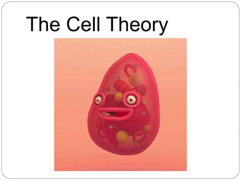 A Postulates Of The Cell Theory Ppt