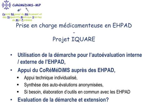 Ppt Qualit Et S Curit Des Soins Prise En Charge M Dicamenteuse En