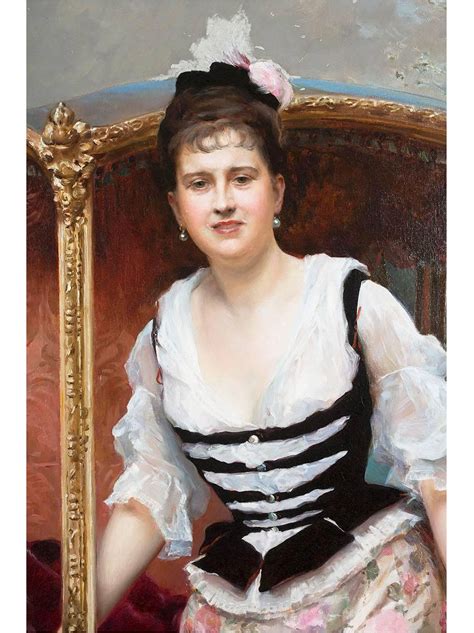 Raimundo De Madrazo Y Garreta Spanish School 1841 1920 An Exceptional And Palatial Oil On