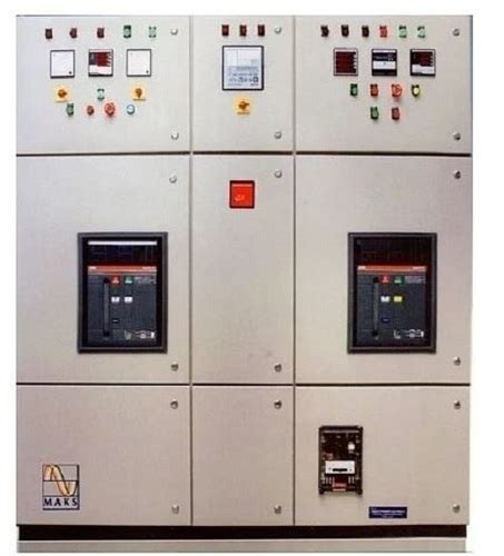 440 Volt Mild Steel Painted Three Phase Electric Synchronizing Panels