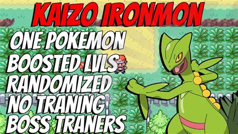 Attempts The Hardest Pokemon Challenge Kaizo Ironmon Firered