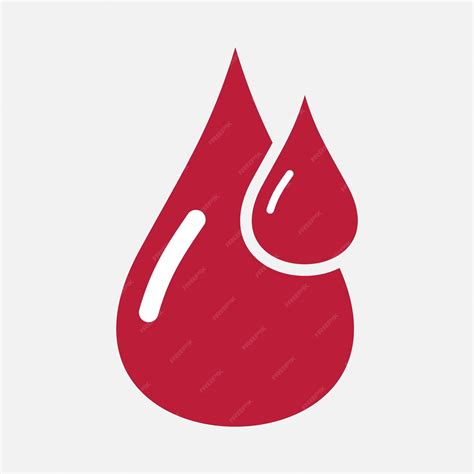 Premium Vector | Blood drop vector icon