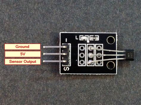 Digital Hall Effect Sensor Module Protosupplies