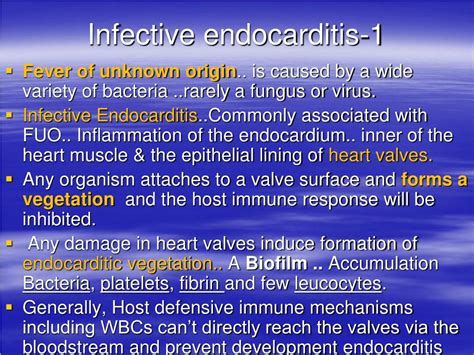 Ppt Infective Endocarditis Powerpoint Presentation Free Download Id 3301876