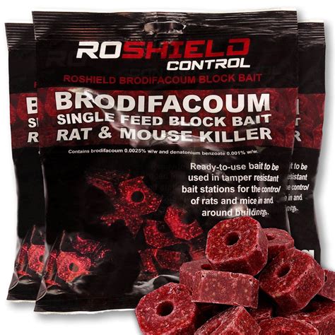 Buy Roshield Brodifacoum G X Maximum Strength Rat Poisoning