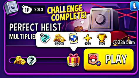 Multiplier Mushroom Rainbow Perfect Heist Solo Challenge Match Masters