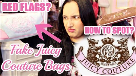 How To Spot A Fake Vintage Juicy Couture Bag Tips Red Flags And