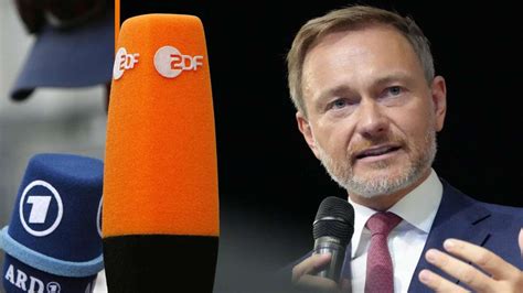 ARD Und ZDF In Der Kritik Lindner Droht TV Sendern Mit GEZ Deckelung