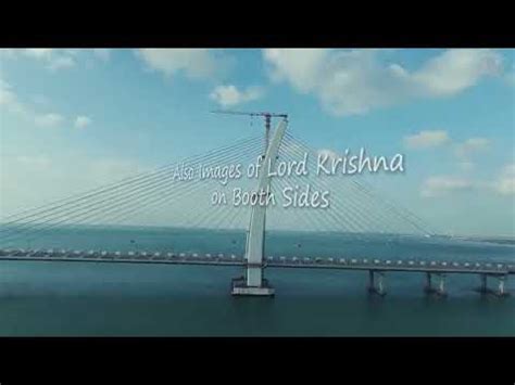 The Sudarshan Setu Okhabeyt Dwarka Gujarat Signature Bridge Is A